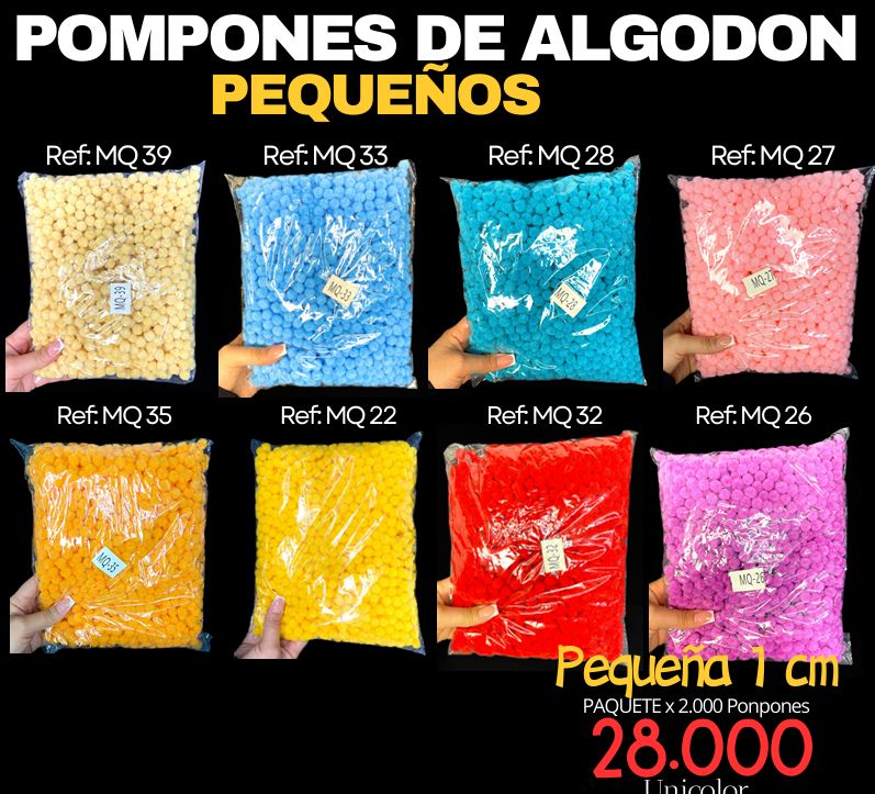 Ponpones Pequeños