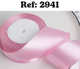 Cinta 4cm x 36 metros SATIN POR AMBOS LADOS