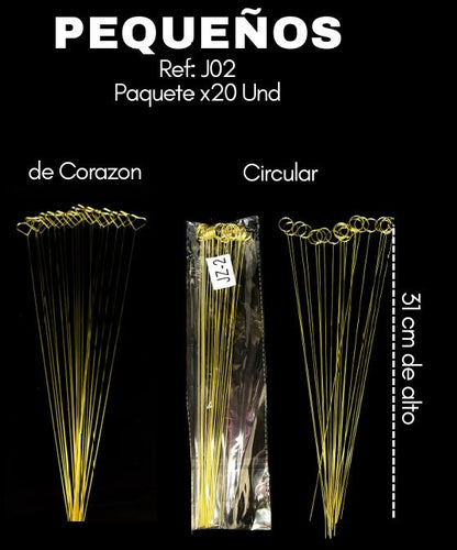 Porta tarjetas en Metal pequeñas