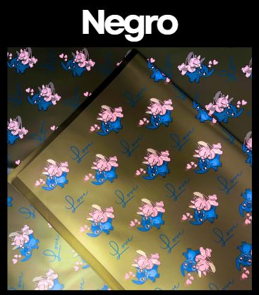 Papel Coreano - Stich y angel